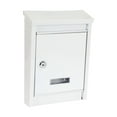 thumbnail image 1 of Buzón colgante de la pared caja de correo al aire libre Caja de sugerencia de caída de hierro moderna, comercial, a prueba de viento para la oficina, 1 of 8