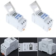 thumbnail image 2 of OULII Multipurpose Timer for Outdoor Lights White Plastic Power Management 1Pack, 2 of 8
