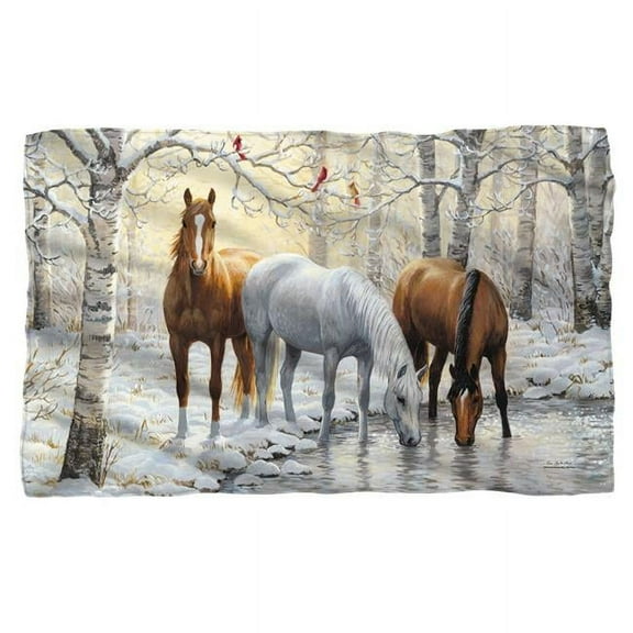 Wild Wings/frosty Sunshine 2-fleece Blanket-white-36x58