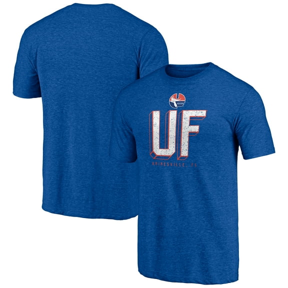 Men's Royal Florida Gators Old Style Tri-Blend T-Shirt