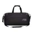 thumbnail image 1 of Bolsa de viaje para fines de semana, elegante bolsa multifuncional tipo duffel para gimnasio. Negro, 1 of 9
