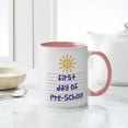 thumbnail image 4 of CafePress - First Day Of Pre School Mug - 11 oz Ceramic Mug - Novelty Coffee Tea Cup, 4 of 4