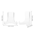 thumbnail image 2 of LOLIPPYY 2Pcs Easel Stands Acrylic Home Decoration Stable Display Wedding Decorations, 2 of 8