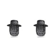 thumbnail image 2 of Sombrero de pescador Eigraketly poliéster ajustable plegable a prueba de viento Gris oscuro 2Conjunto, 2 of 6