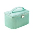 thumbnail image 2 of SPOORYYO Travel Cosmetic Bags Barrel Makeup Bag Stay Organized with Foldable Makeup Cases, 2 of 4