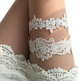 thumbnail image 4 of 2 Pcs Wedding Garters Decoration Bride Bridal Lace Garter Set;2 Pcs Wedding Garters Decoration Bride Bridal Lace Garter Set, 4 of 6