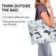thumbnail image 2 of Balery Sea Animal Bolsa Tote Estilo Estético con Cremalleras, Bolsa de Hombro, Bolsa de Compras Grande y Plegable, 2 of 8