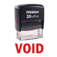 thumbnail image 1 of Printtoo Timbre Vide Auto Encrage Timbre en Caoutchouc Bureau Stationnaire-Rouge, 1 of 1