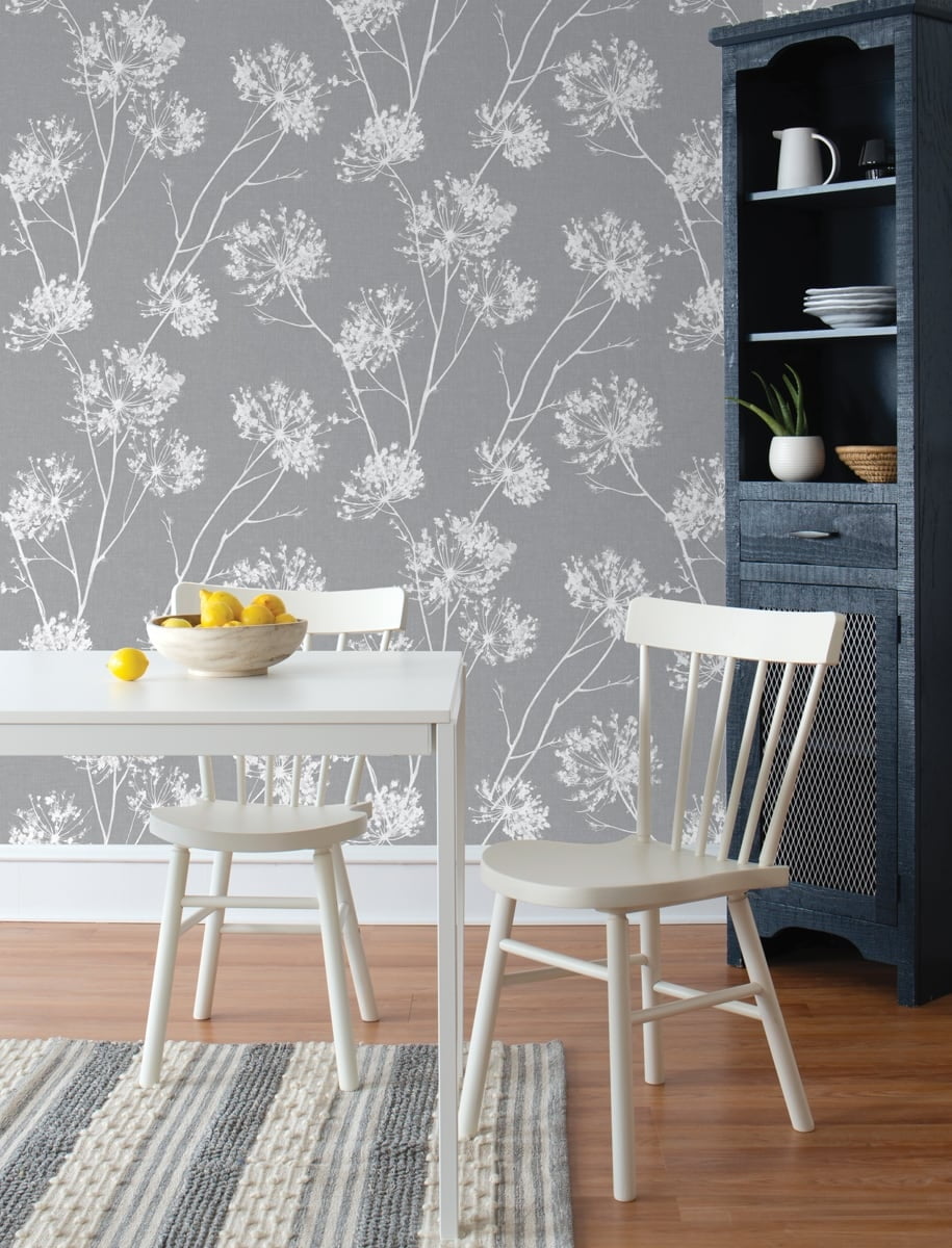 NextWall One O'Clocks Peel and Stick Wallpaper