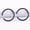 black, variant on 2PCS Fake Piercing Nose Lip Ring Hoop Ear Body SILVER BLACK GOLD Steel Clip On-red