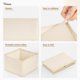 thumbnail image 4 of Organizador de cajones Criusia, paquete de 15 unidades, color beige, 4 of 8