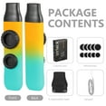 thumbnail image 3 of Double Hole Kazoo Bass Guitar Electric Musical Performance Easy to Learn Kazoos Adults Kids Child, 3 of 6