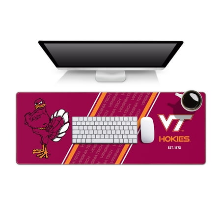 YouTheFan NCAA Virginia Tech Hokies Logo Series Desk Pad SMU