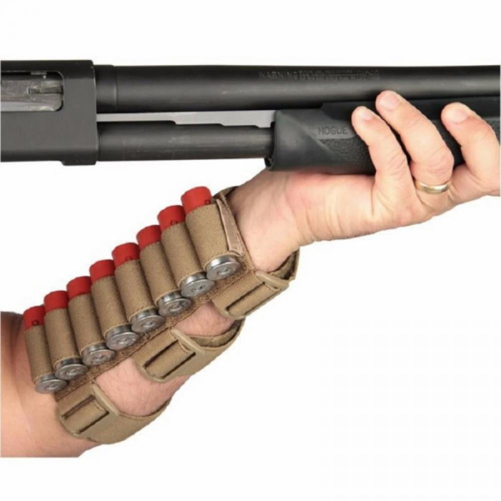 8 Round Arm Rifle Bullet Pouch Ammo Holder Tactical Hunting Shotgun Shells Bag