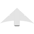 thumbnail image 4 of 36"W x 16 1/2"H x 4"D x 6"F, 11/12 Pitch, Davenport Architectural Grade PVC Gable Bracket, 4 of 8