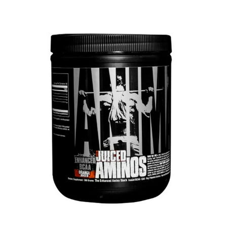 Muscle Juice Revolution - Universal Nutrition Animal Juiced Aminos Powder, Orange, 30 Servings