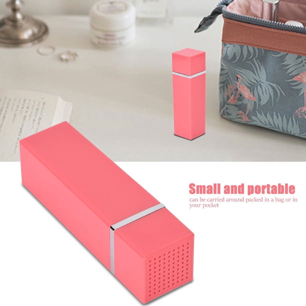 120db Pintalabios Personal Alarma Llavero Emergencia Auto Llavero Alarma de Seguridad Dispositivos de Seguridad para Mujeres Defensa Segura Sirena Rojo
