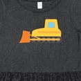 thumbnail image 4 of Inktastic Bulldozer Construction Truck Girls Toddler Dress, 4 of 5