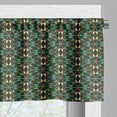 thumbnail image 5 of Ambesonne Geometric Valance & Curtain, Mosaic Composition, 55"x30", Multicolor, 5 of 6