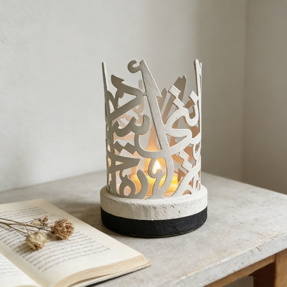 SPOORYYO Elegant Arabic Candlesticks for Festive Home Decor