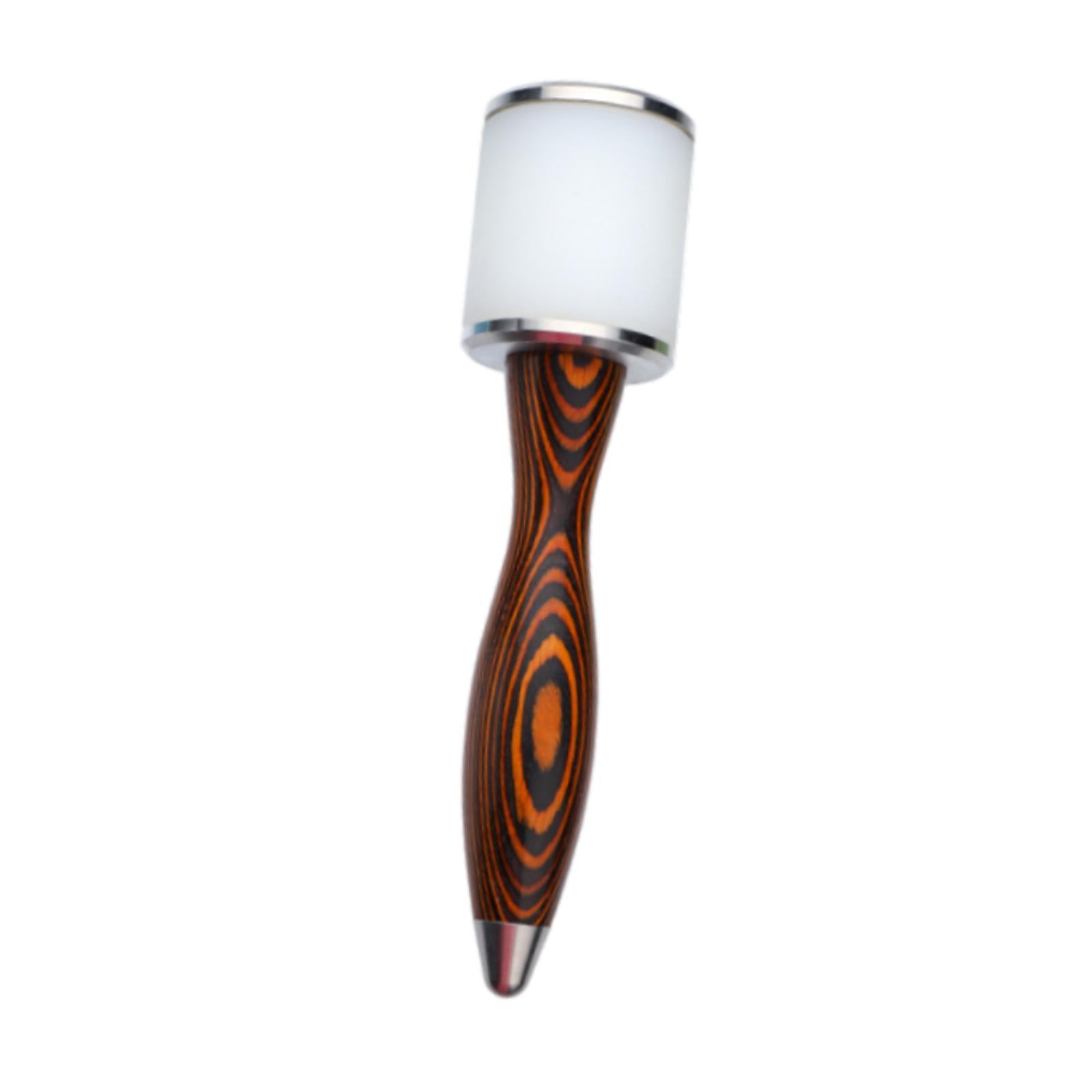 Tachiuwa Leather Carving Hammer Leathercraft Mallet for Handmade Leatherwork Supplies Black