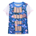 thumbnail image 1 of Conjunto de ropa escolar para niñas Good Evil, camiseta, falda, bolsa, traje de manga corta de verano, trajes de cumpleaños para niños zhangmenya LED, 1 of 2