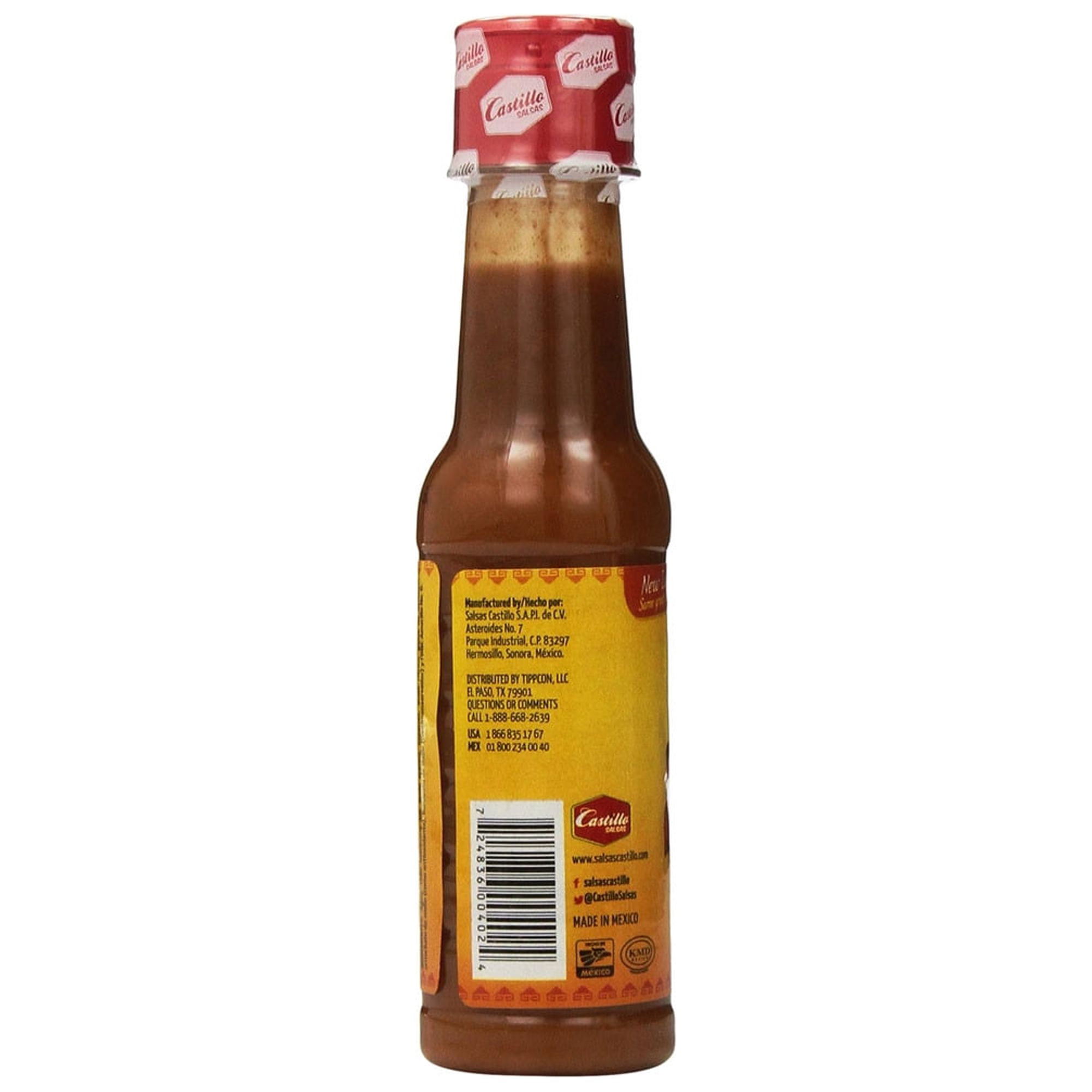 Castillo Habanero Hot Sauce Red, 5 oz (Pack of 6)
