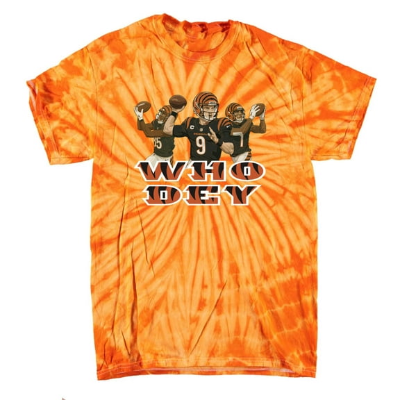 TIE-DYE Joe Burrow Jamarr Chase Tee Higgins Cincinnati Shirt T-Shirt