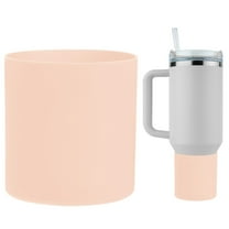 Silicone Water Bottle Boot [1PCS] - Anti-Slip Protective Sleeve Use for Protecting Water Bottles from Scratches - [Khaki Color - 3.2 IN]