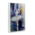 thumbnail image 3 of Stupell Industries Bold Ballerina Abstraction People Painting White Framed Art Print Wall Art, 12 x 18, 3 of 8