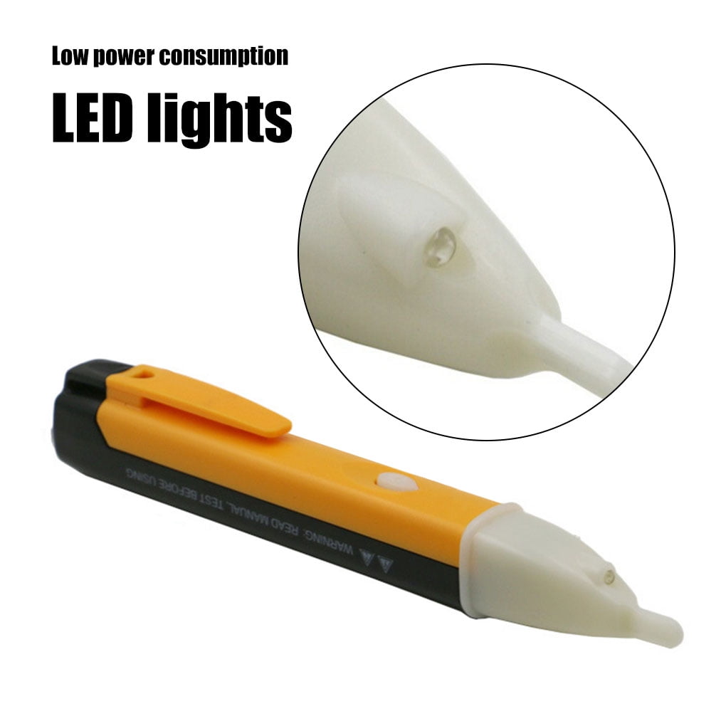 d&a  non-contact 90-1000V Electric AC Power Voltage Detector pen with led light 