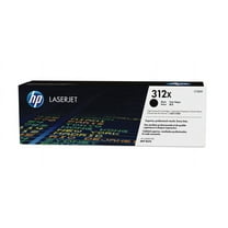 HP 312X High Yield Black LaserJet Toner Cartridge, ~4,400 pages, CF380X