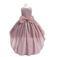 thumbnail image 2 of Girls Princess Costume Trailing dress Fancy Wedding Birthday Party Dress 3-9T, 2 of 7