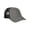 Charcoal/ Black, variant on Econscious EC7095 Hemp Washed Soft Mesh Trucker Cap - Black Oyster