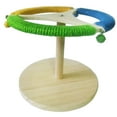 thumbnail image 3 of Milaget Bird Perches Play Gym Stand Parrot Perch Stand for Conures Parakeets Finches C, 3 of 9