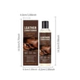 thumbnail image 2 of Leather Cleaner & for Car Seats, Furniture, Couches, Shoes, Boots – Deep Conditioning, pH-Balanced, Non-Greasy Formula, Fast Absorbing 120ml, 2 of 8