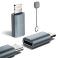 thumbnail image 1 of Adaptador YFMaiQi USB-C a Lightning 27W Carga Rápida Paquete de 2, 1 of 7