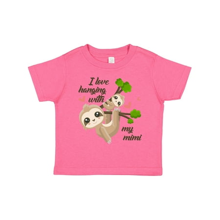 

Inktastic Hanging with My Mimi Gift Toddler Boy or Toddler Girl T-Shirt