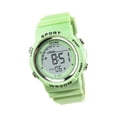 thumbnail image 2 of Resicozy Digital Watch for Mens and Womens Electronic Watch Soft Silicone Strap Casual Wrist Watch Green One Size, 2 of 4