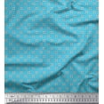 thumbnail image 1 of Soimoi Cotton Duck Fabric Artistic Floral Shirting Printed Fabric 1 Yard 42 Inch Wide, 1 of 1