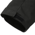 thumbnail image 3 of XUNKUSGA Rain Jacket Men Lightweight Windproof Waterproof Softshell Jacket with Chest Zipper Pocket Long Sleeve Full Zip Up Hiking Jackets with Hood for Golf Travel,Black,S, 3 of 9