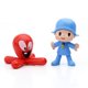 thumbnail image 5 of 8cm Kawaii Pocoyo Animal juguete pájaro pato elefante figura muñeca modelo escena adornos Anime dibujos animados edición Q juguetes de Pvc gif de Navidad, 5 of 5