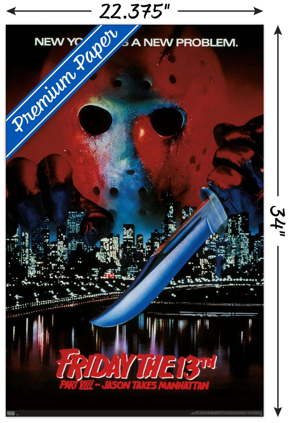 Friday the 13th 24x36 Movie Poster 