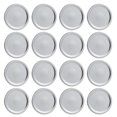 thumbnail image 1 of 24pcs Round Mason Jar Tinplate Lids Sealing Metal Caps Lids Cover Storage Caps, 1 of 5