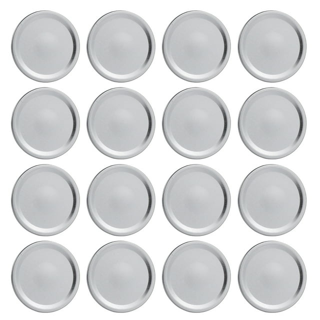 24pcs Round Mason Jar Tinplate Lids Sealing Metal Caps Lids Cover Storage Caps