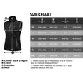 thumbnail image 7 of Little Donkey Andy Women's Lightweight Softshell Vest, Windproof Sleeveless Jacket for Running Hiking Travel, Black L, 7 of 7