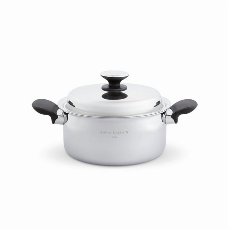 調理器具 AMWAY QUEEN 21 Piece Cookware Set Amway Queen Titanium Crown Stainless Steel Cookware Set