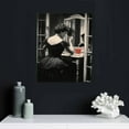 thumbnail image 4 of COMIO  Elizabeth Taylor 1951 behind the Scenes ‘A Place in the Sun’ Canvas Print for Living Room, Bedroom, Bathroom, Kitchen, Office, Bar, Dining &amp; Guest Room - Ready, 4 of 4