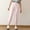 Pink, variant on Kids Solid Ice Silk Cuffed Pants Breathable Bug Proof Outdoor Casual Summer Trousers