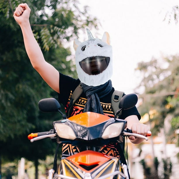 PENGXIANG Helmet Plush Cover Cute Motorcycle Helmet Cover Fluffy Animal  Panda Motorcycle Helmet Protection Cover Funny Full Face Motorbike Dust  Cover for Outdoor Ride - Walmart.ca